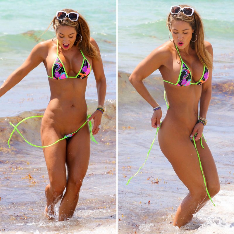 Great Swimsuit Mishaps   Jennifer Nicole Wardrobe Malfunction 