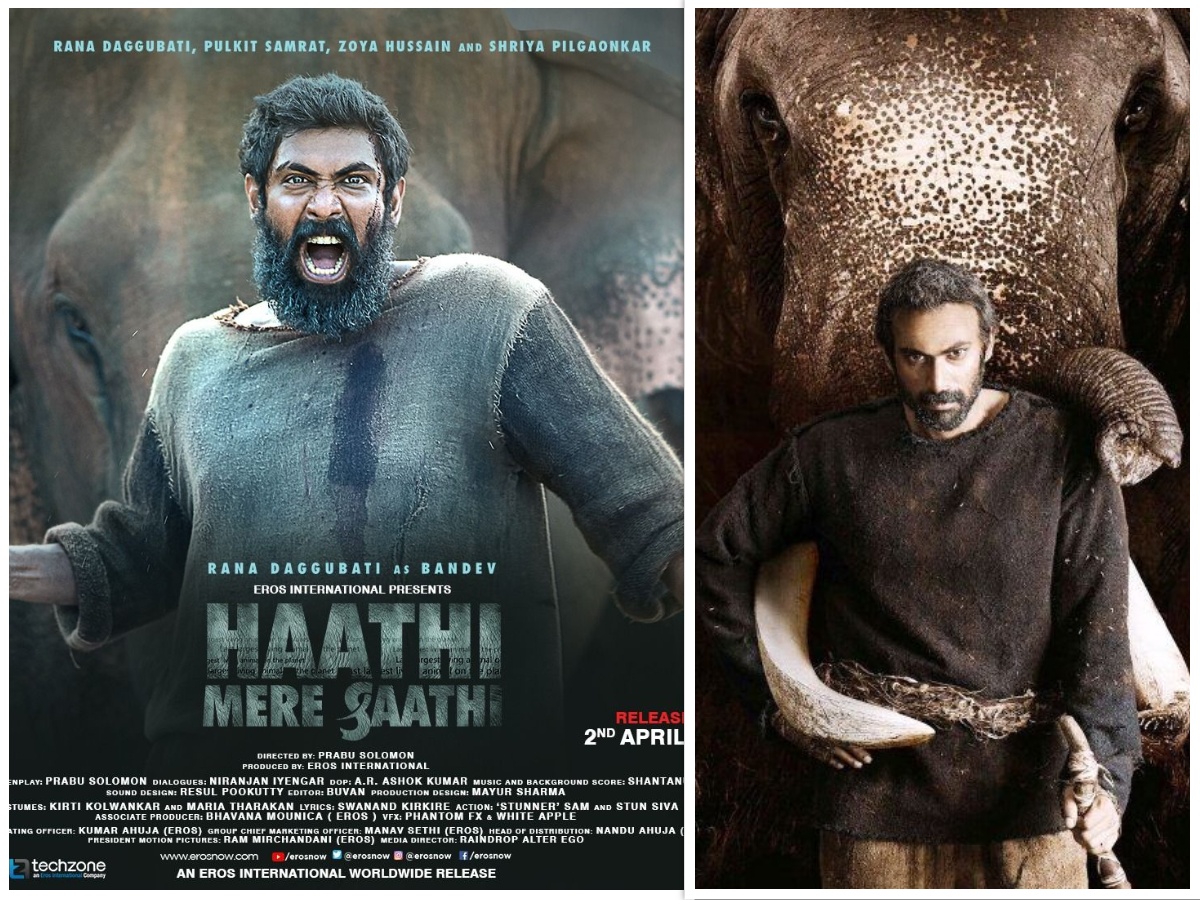 UPCOMING! “Haathi Mere Saathi” Poster Released, Rana Dugubatti Dubs